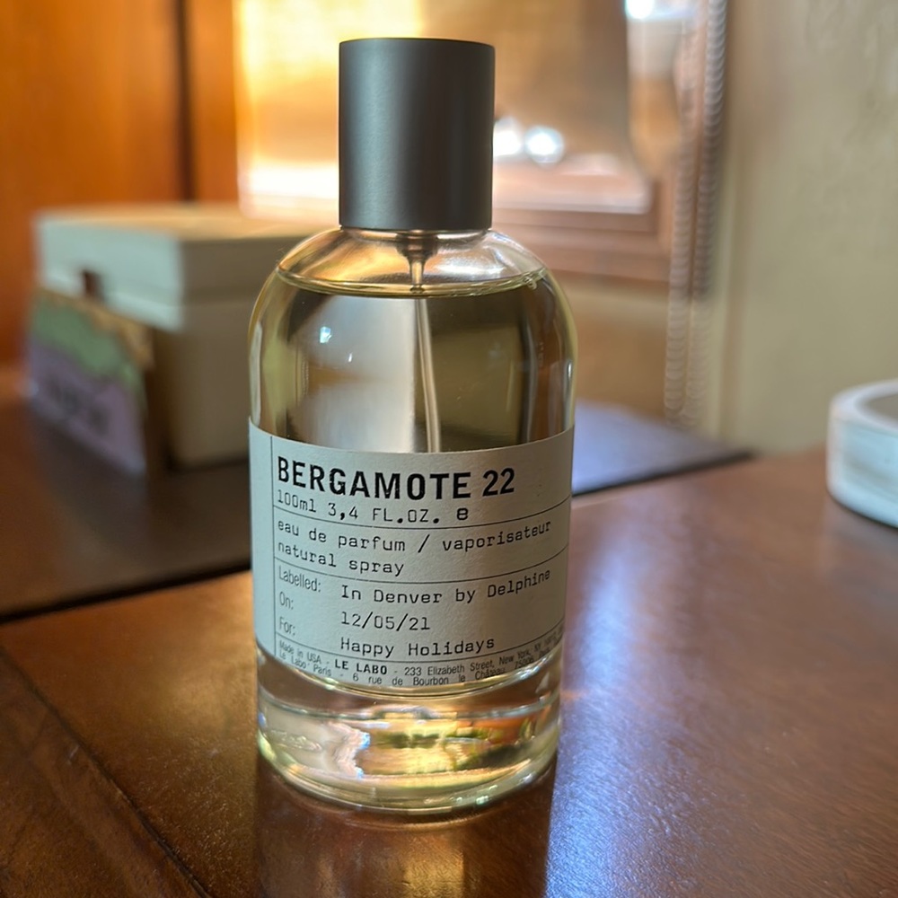 Le Labo Bergamote perfume.